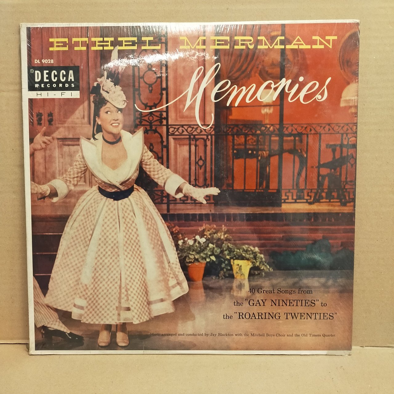 ETHEL MERMAN - MEMORIES (1955) - LP DÖNEM BASKI SIFIR PLAK