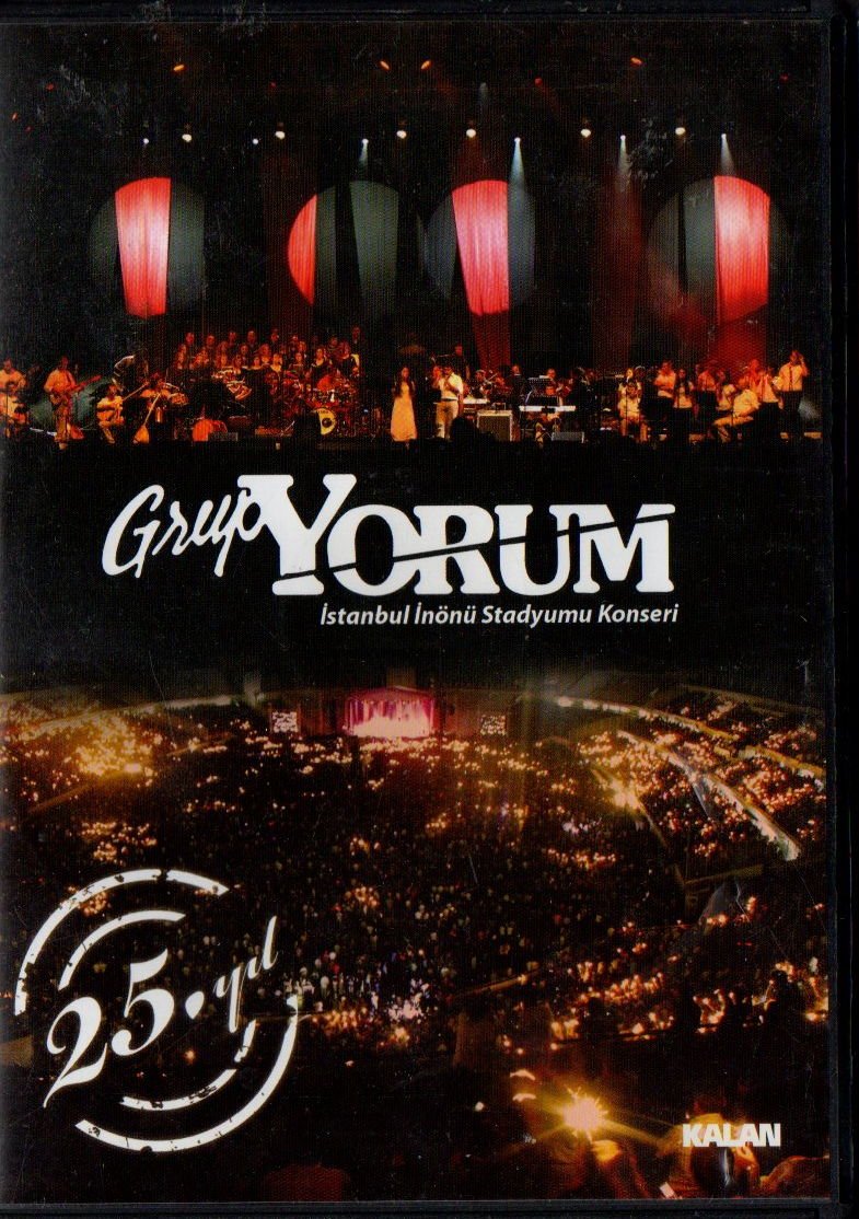 GRUP YORUM - İSTANBUL İNÖNÜ STADYUMU KONSERİ 25.YIL - 2xDVD 2.EL