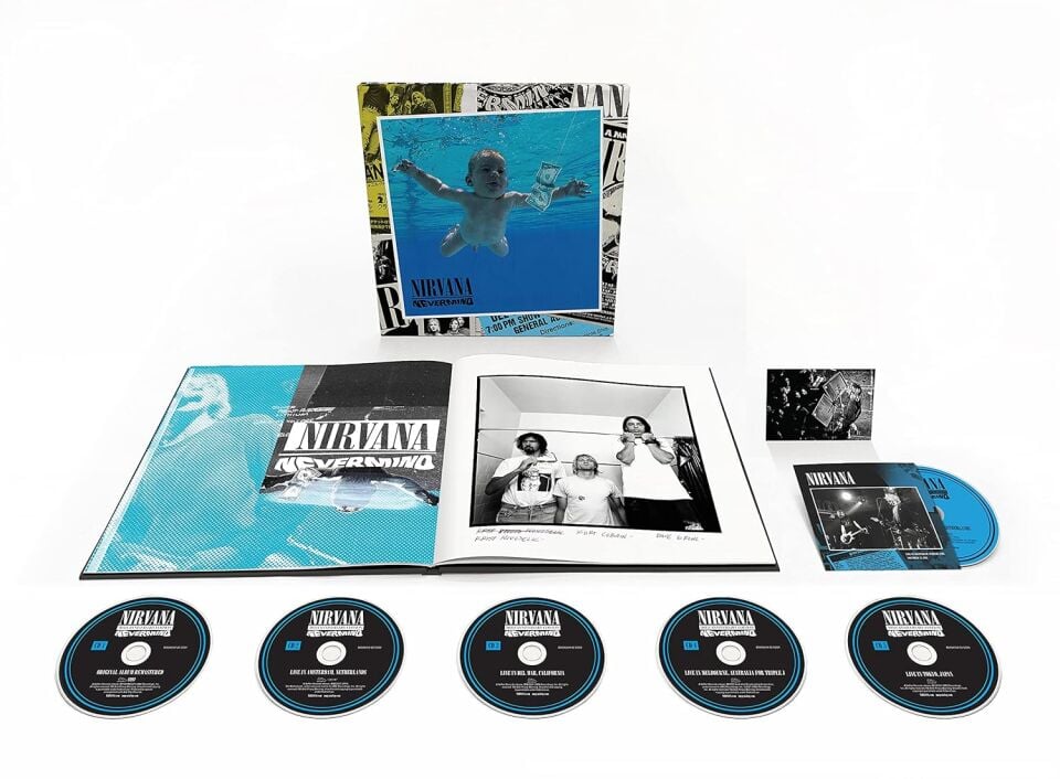 NIRVANA - NEVERMIND (1991) - 5xCD + BLU RAY BOX SET / ÖZEL AMBALAJINDA SIFIR ÜRÜN