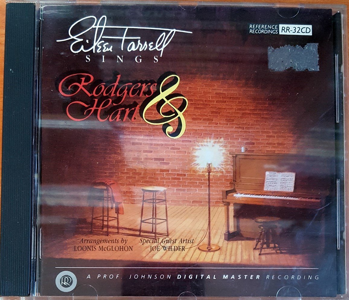 EILEEN FARRELL - SINGS RODGERS & HART (1989) REFERENCE RECORDINGS CD 2.EL