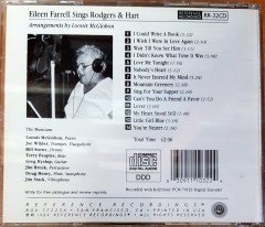 EILEEN FARRELL - SINGS RODGERS & HART (1989) REFERENCE RECORDINGS CD 2.EL