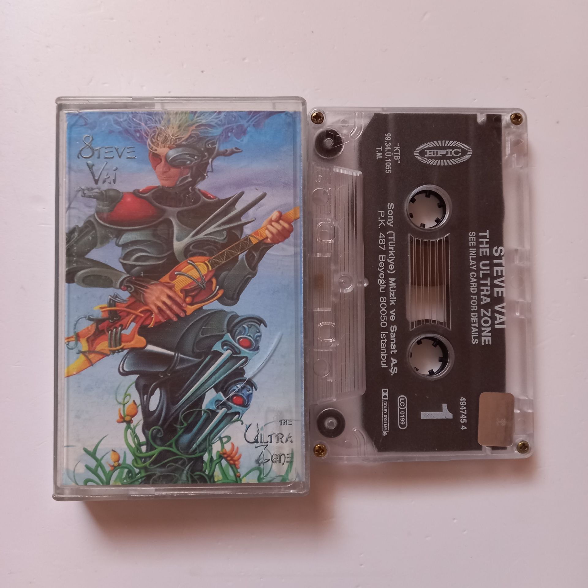 STEVE VAI - THE ULTRA ZONE (1999) - KASET 2.EL