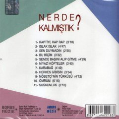 CEM KARACA UĞUR DİKMEN CAHİT BERKAY - NERDE KALMIŞTIK (1992) - CD 2016 ODEON BASKI SIFIR