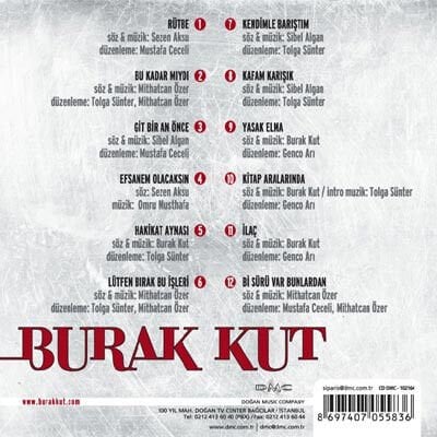BURAK KUT – İLAÇ (2009) - CD AMBALAJINDA SIFIR