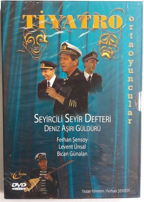 ORTAOYUNCULAR SEYİRCİLİ SEYİR DEFTERİ DENİZ AŞIRI GÜLDÜRÜ - LEVENT ÜNSAL - FERHAN ŞENSOY - DVD SIFIR