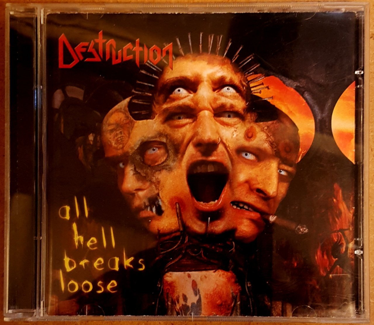 DESTRUCTION  ALL HELL BREAKS LOOSE (2000) CD 2.EL