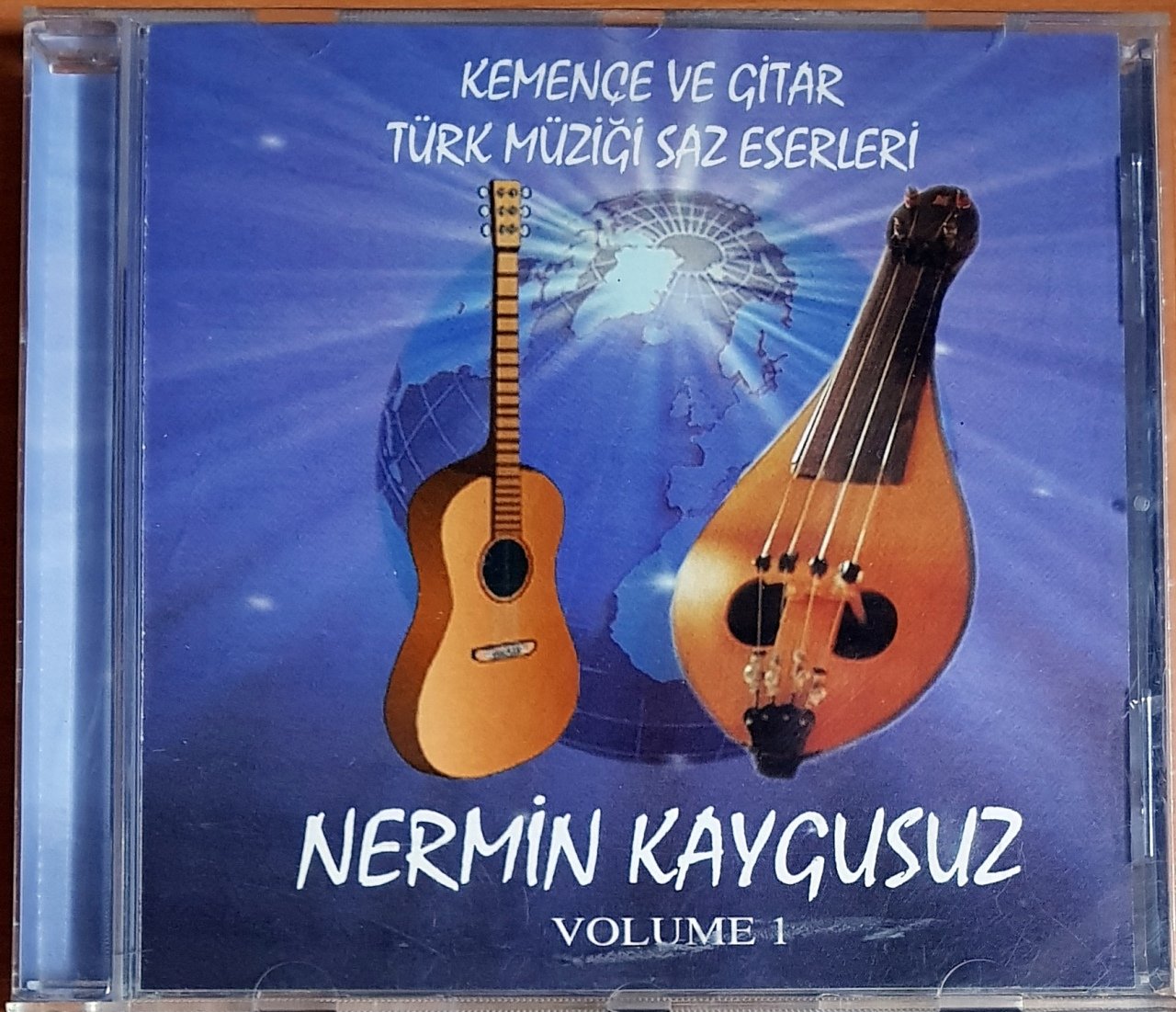 NERMİN KAYGUSUZ - KEMENÇE VE GİTAR ALATURKA / TÜRK MÜZİĞİ SAZ ESERLERİ VOLUME 1 / ARMONİ MÜZİK CD 2.EL