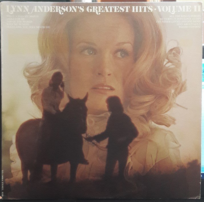 LYNN ANDERSON - GREATEST HITS VOLUME II (1976) - PLAK 2.EL