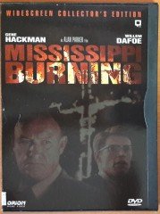 MISSISSIPPI BURNING - GENE HACKMAN - WILLEM DAFOE - ALAN PARKER - SNAPCASE DVD 2.EL 1. BÖLGE TR ALTYAZI YOKTUR