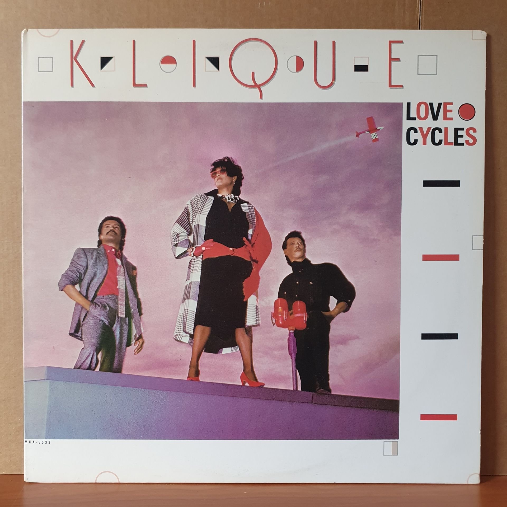 KLIQUE - LOVE CYCLES (1985) - LP 2.EL PLAK
