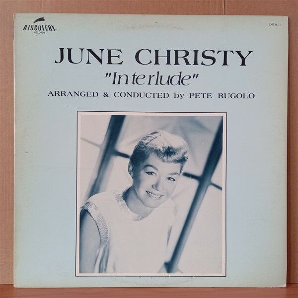 JUNE CHRISTY - INTERLUDE / ARRANGED & CONDUCTED BY PETE RUGOLO (1985) - LP 2.EL PLAK