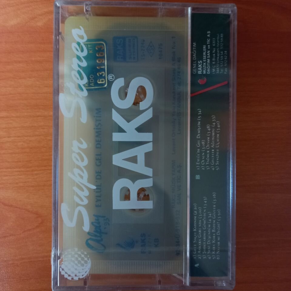 ALPAY - ALPAY'93 / EYLÜL'DE GEL DEMİŞTİM (1992) - KASET SIFIR