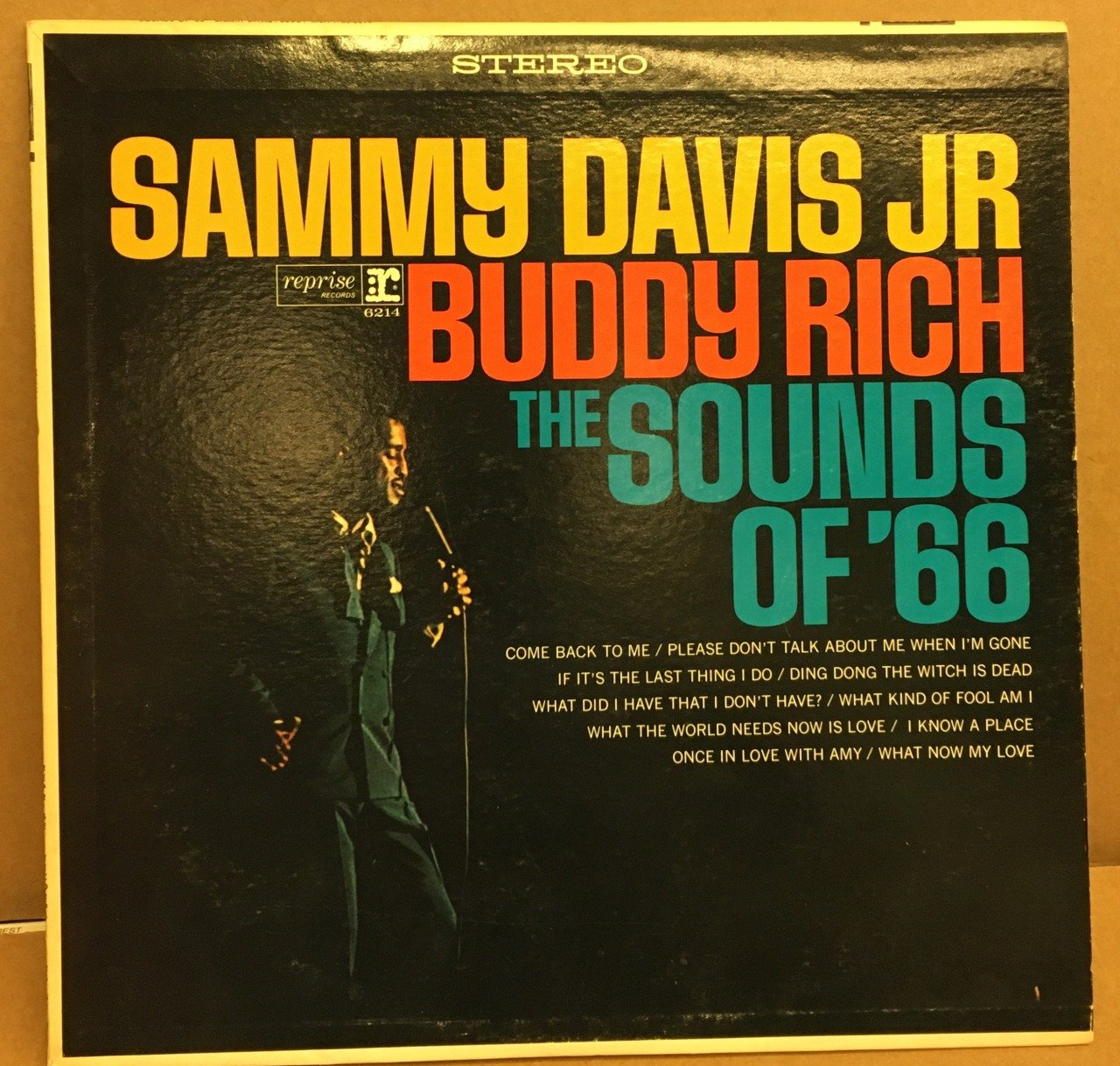 SAMMY DAVIS JR BUDDY RICH - THE SOUNDS OF '66 2.EL PLAK