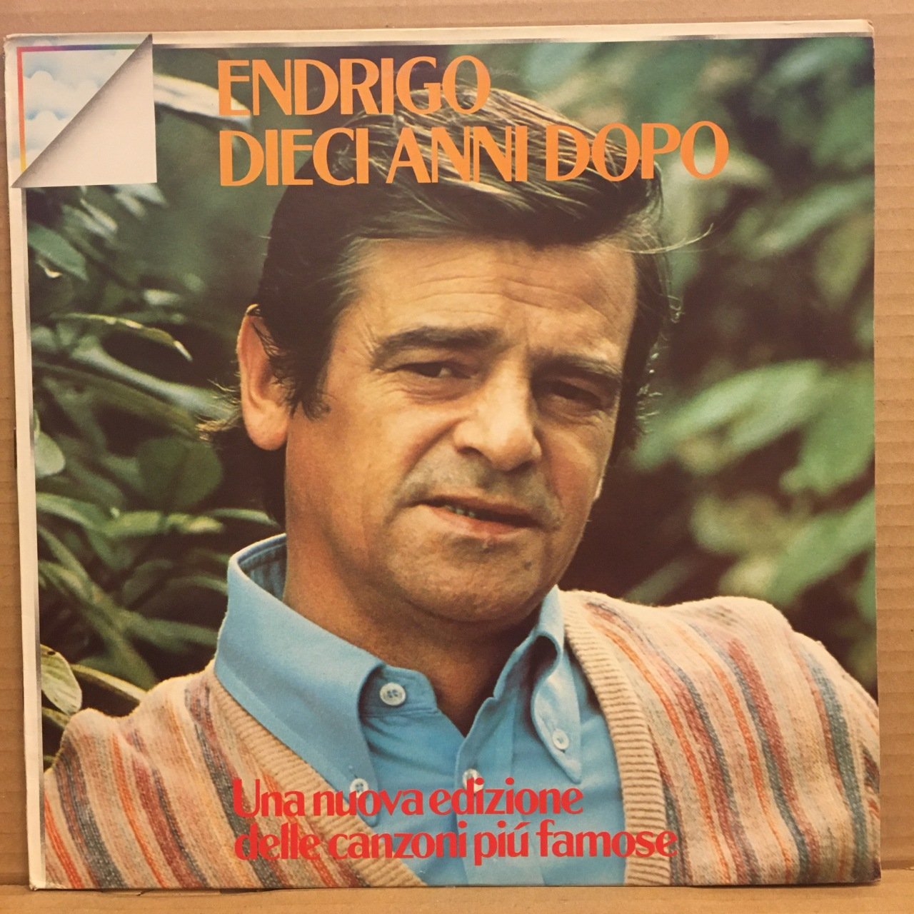 SERGIO ENDRIGO - DIECI ANNI DOPO (1975) 2.EL PLAK