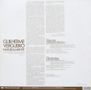 GUILHERME VERGUEIRO – NATURALMENTE (1980) LP SIFIR PLAK