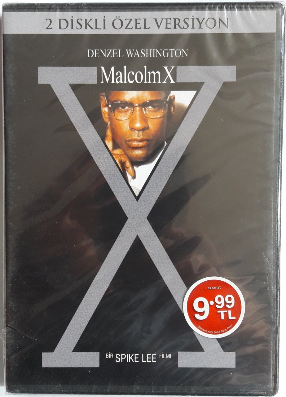 MALCOLM X - DENZEL WASHINGTON - SPIKE LEE - 2DVD 2.EL