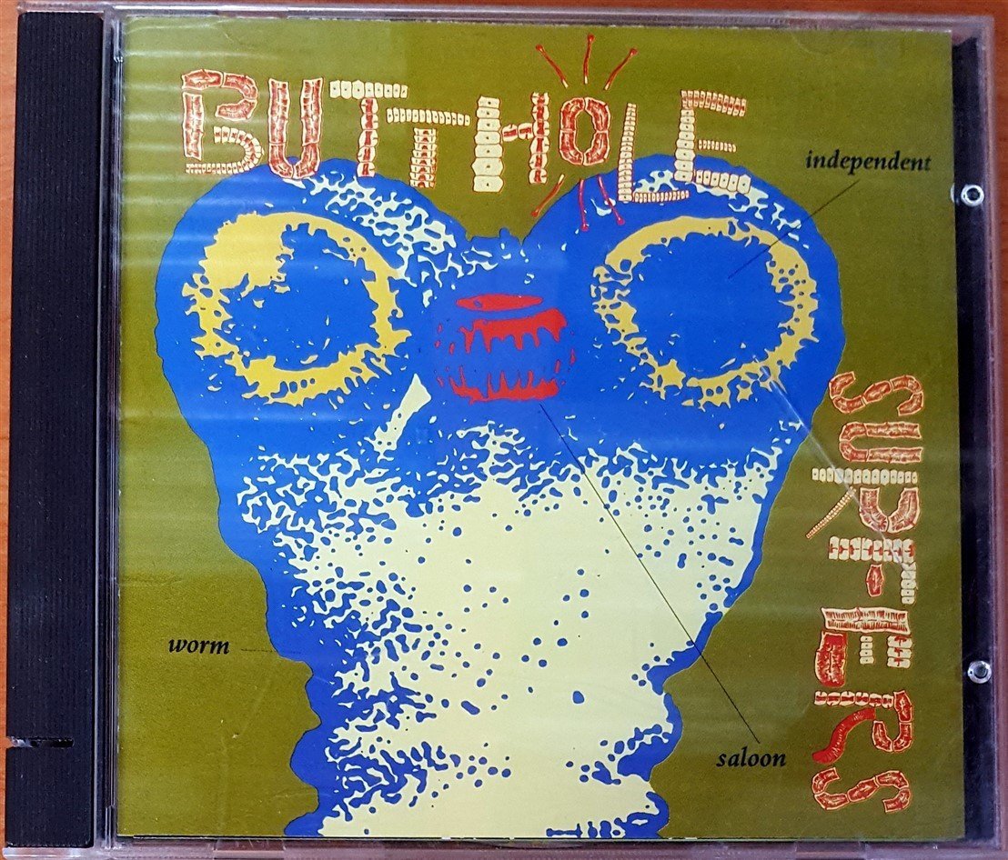 BUTTHOLE SURFERS - INDEPENDENT WORM SALOON CD 2.EL