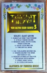 TÜRK SANAT MÜZİĞİ / 100 ALTIN ESER SERİSİ 3 / SOLİST SUAT AYDIN (1993) MÜZİK MARKET KASET SIFIR