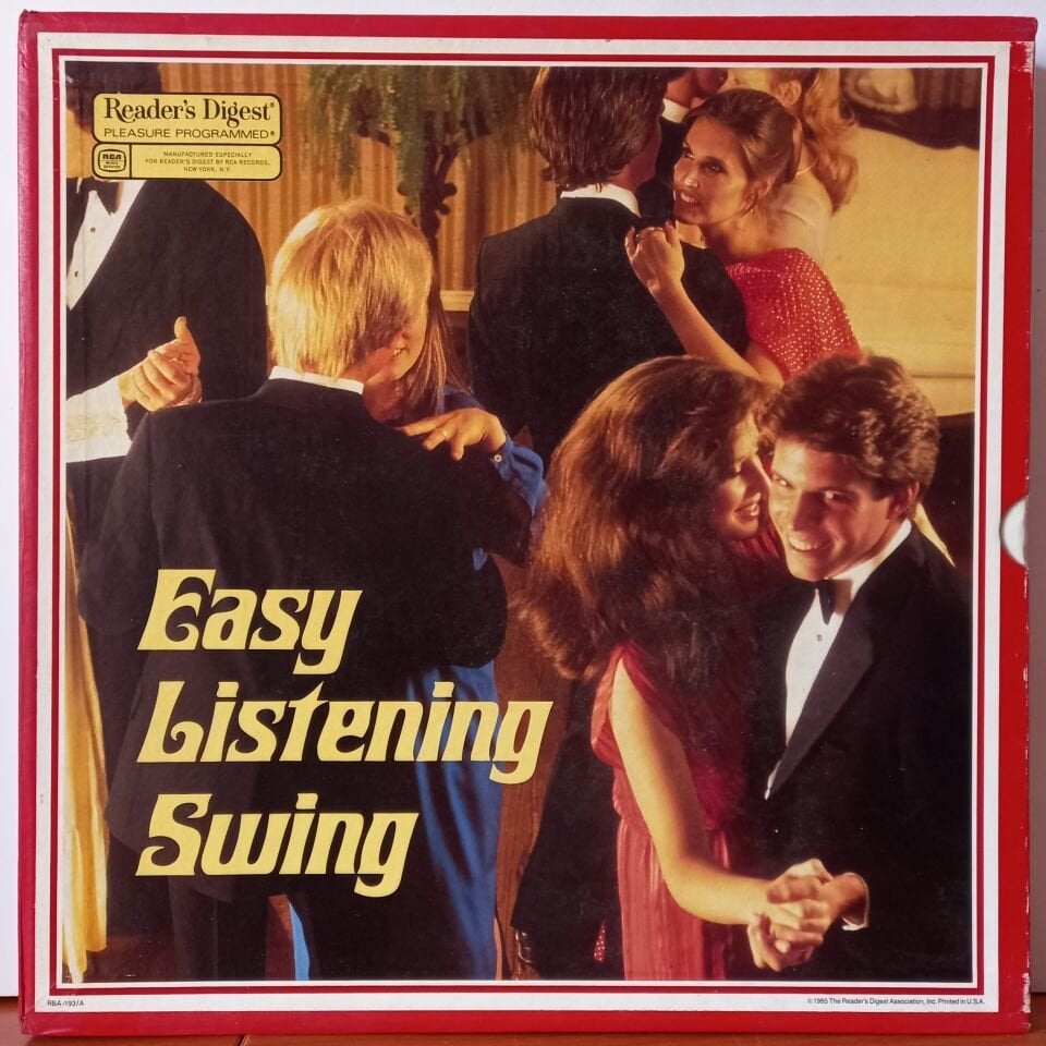 EASY LISTENING SWING / THE KING COLE TRIO, TOMMY DORSEY, BING CROSBY (1985) - 7LP 2.EL BOX SET PLAK
