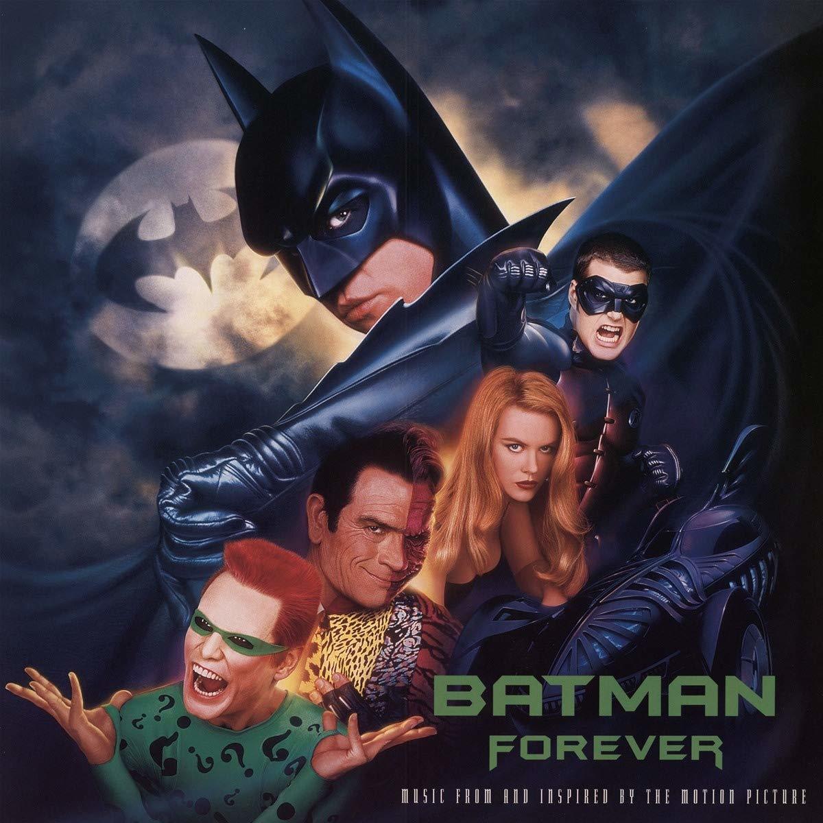 BATMAN FOREVER SOUNDTRACK (1995) - SEAL U2 MASSIVE ATTACK NICK CAVE - 2LP 2018 EDITION SIFIR PLAK