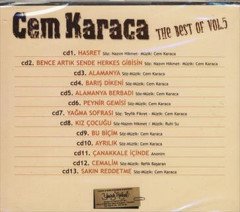 CEM KARACA - BEST OF VOL5 (2002) - CD SIFIR