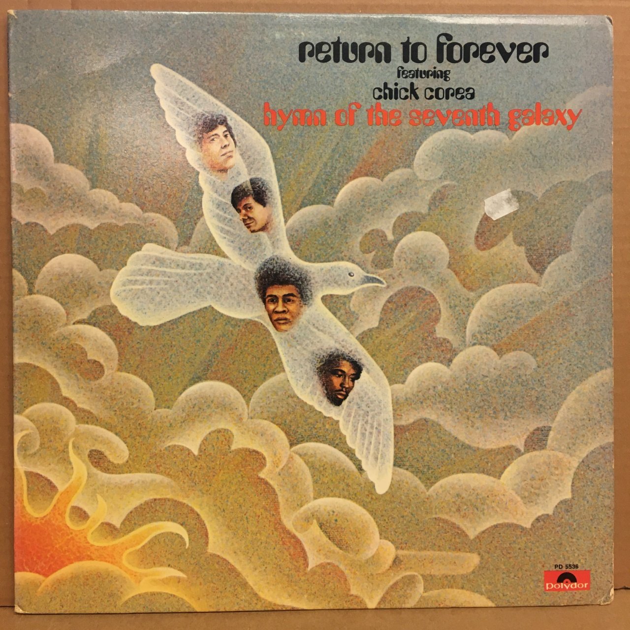 RETURN TO FOREVER FEATURING CHICK COREA - HYMN OF THE SEVENTH GALAXY (1973) - PLAK 2.EL