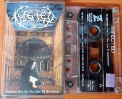 INFECTED - BREATHLESS KISS ON THE LIPS OF MELANCHOLIN (1999) CASSETTE MADE IN TURKEY ''USED''
