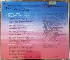 ERIC DOLPHY - VINTAGE DOLPHY (1986) GM RECORDINGS CD 2.EL