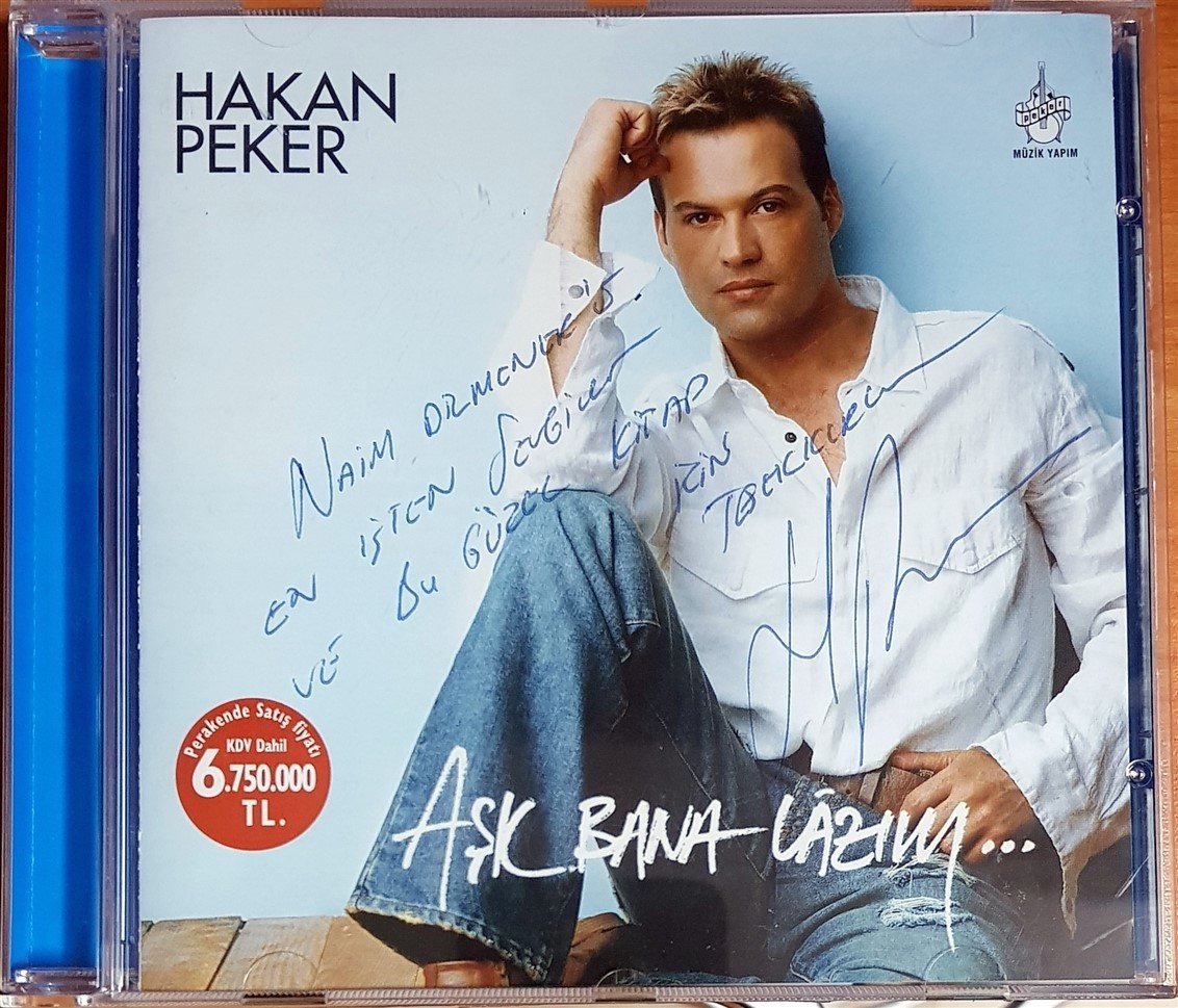 HAKAN PEKER - AŞK BANA LAZIM (2003) CD 2.EL