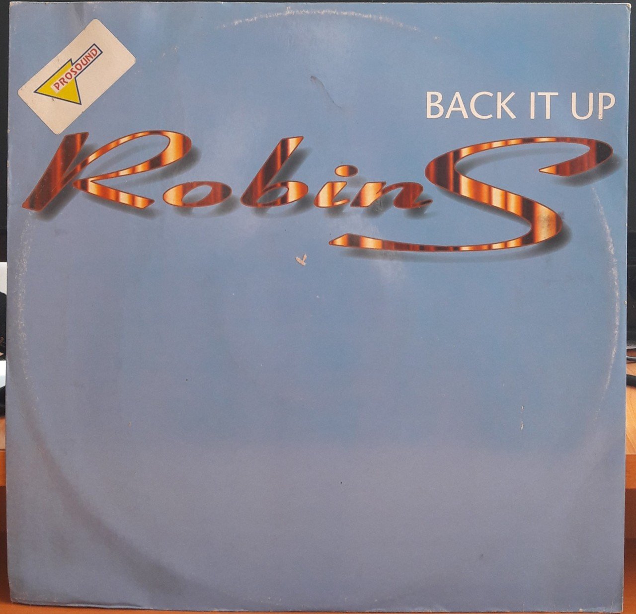 ROBIN S - BACK IT UP (1995) - 12'' MAXI SINGLE PLAK 2.EL