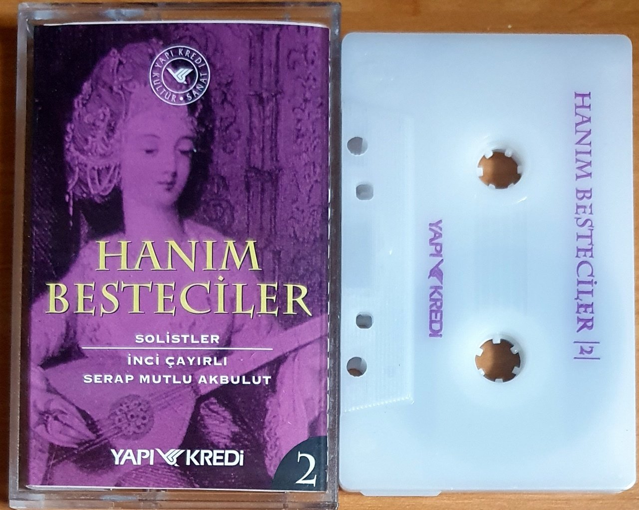 HANIM BESTECİLER 2 / İNCİ ÇAYIRLI, SERAP MUTLU AKBULUT - KASET YAPI KREDİ 2.EL