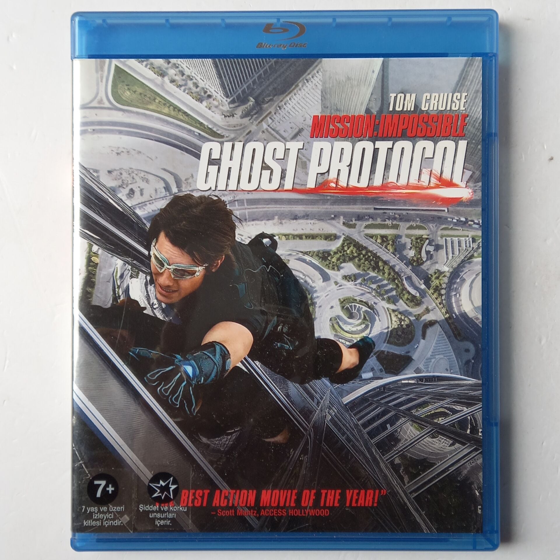MISSION IMPOSSIBLE: GHOST PROTOCOL - TOM CRUISE - BLU-RAY 2.EL