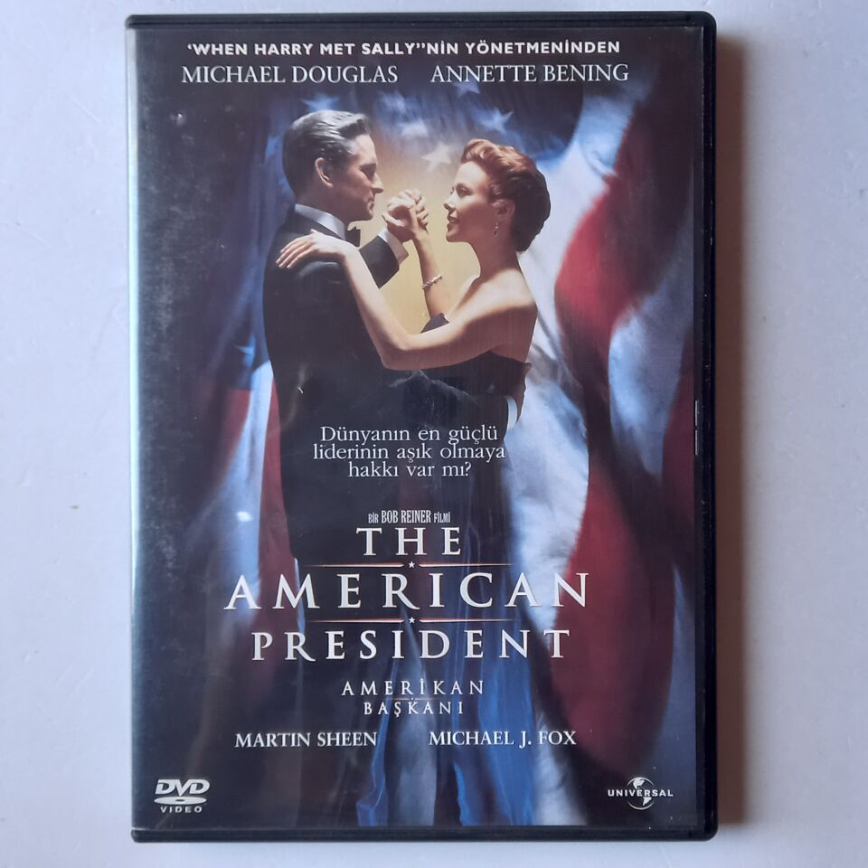 THE AMERICAN PRESIDENT / AMERİKAN BAŞKANI - MARTIN SHEEN, MICHAEL J. FOX - DVD 2.EL