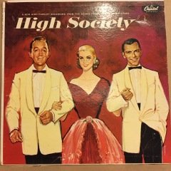 HIGH SOCIETY SOUNDTRACK FRANK SINATRA COLE PORTER (1956) MONO 2.EL PLAK