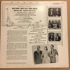 HIGH SOCIETY SOUNDTRACK FRANK SINATRA COLE PORTER (1956) MONO 2.EL PLAK
