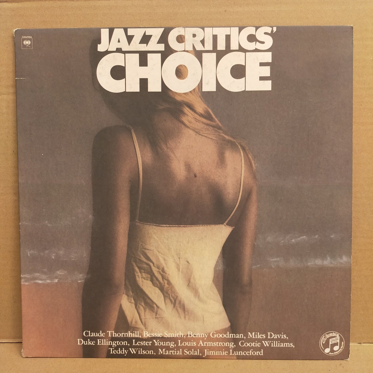 JAZZ CRITIC'S CHOICE - V/A MILES DAVIS DUKE ELLINGTON LOUIS ARMSTRONG BENNY GOODMAN LESTER YOUNG (1964) - LP 1980 EDITION MONO 2.EL PLAK