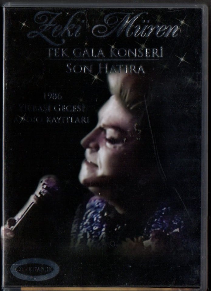 ZEKİ MÜREN - TEK GALA KONSERİ / SON HATIRA - 1986 YILBAŞI GECESİ - DVD 2.EL