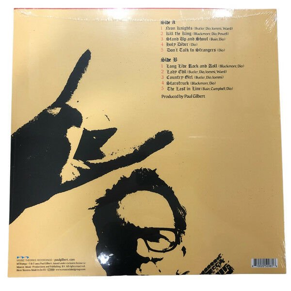 PAUL GILBERT - THE DIO ALBUM (2023) - LP SIFIR PLAK