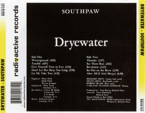 DRYEWATER - SOUTHPAW (1974) CD SIFIR