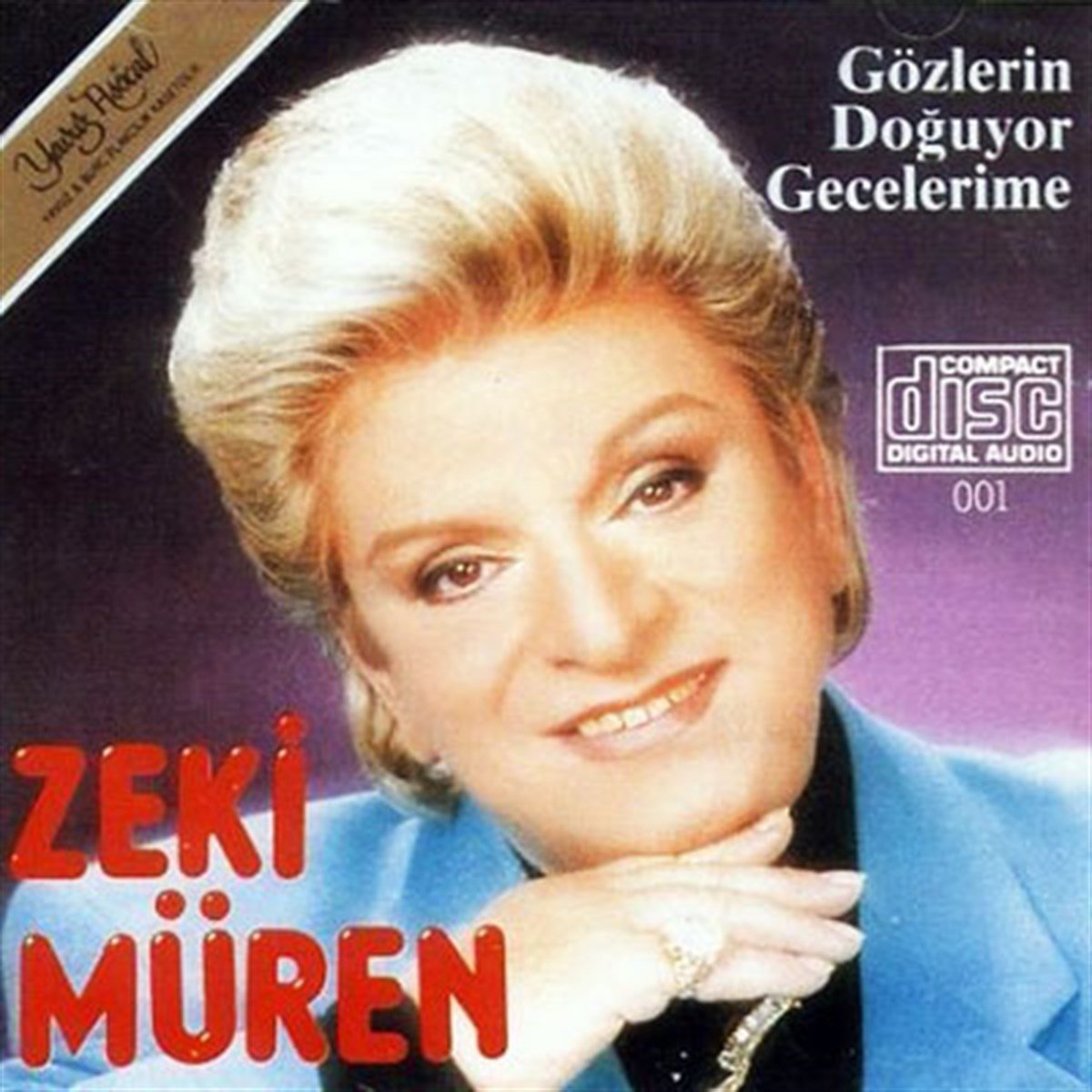 ZEKİ MÜREN - GÖZLERİN DOĞUYOR GECELERİME (1988) - CD 1990 BASIM 2.EL
