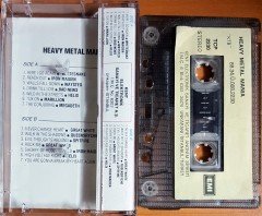 HEAVY METAL MANIA / WHITESNAKE, IRON MAIDEN, MEGADETH, HELIX, GREAT WHITE (1988) KENT KASET 2.EL