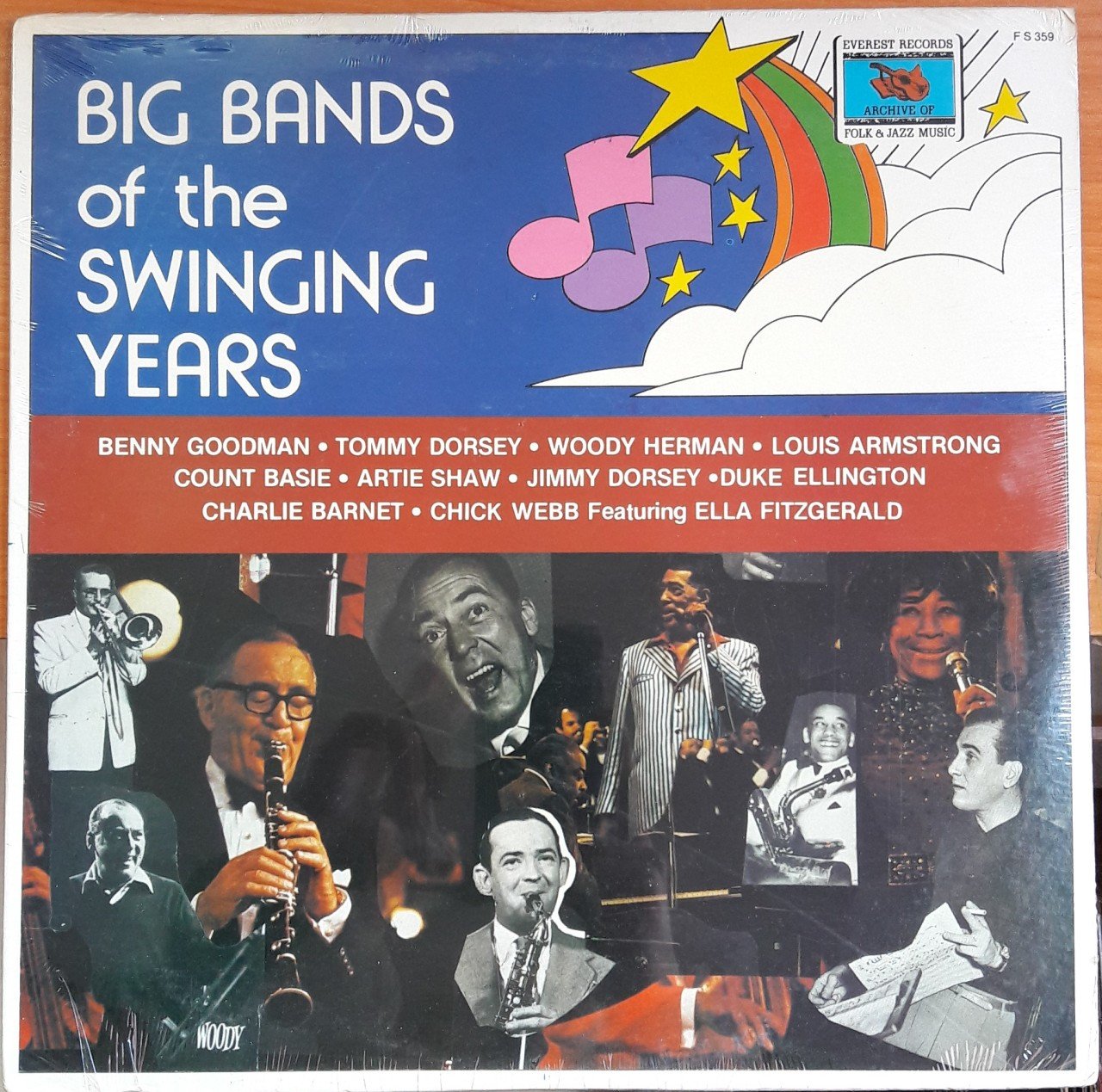 BIG BANDS OF THE SWINGING YEARS - DÖNEM BASKISI PLAK SIFIR