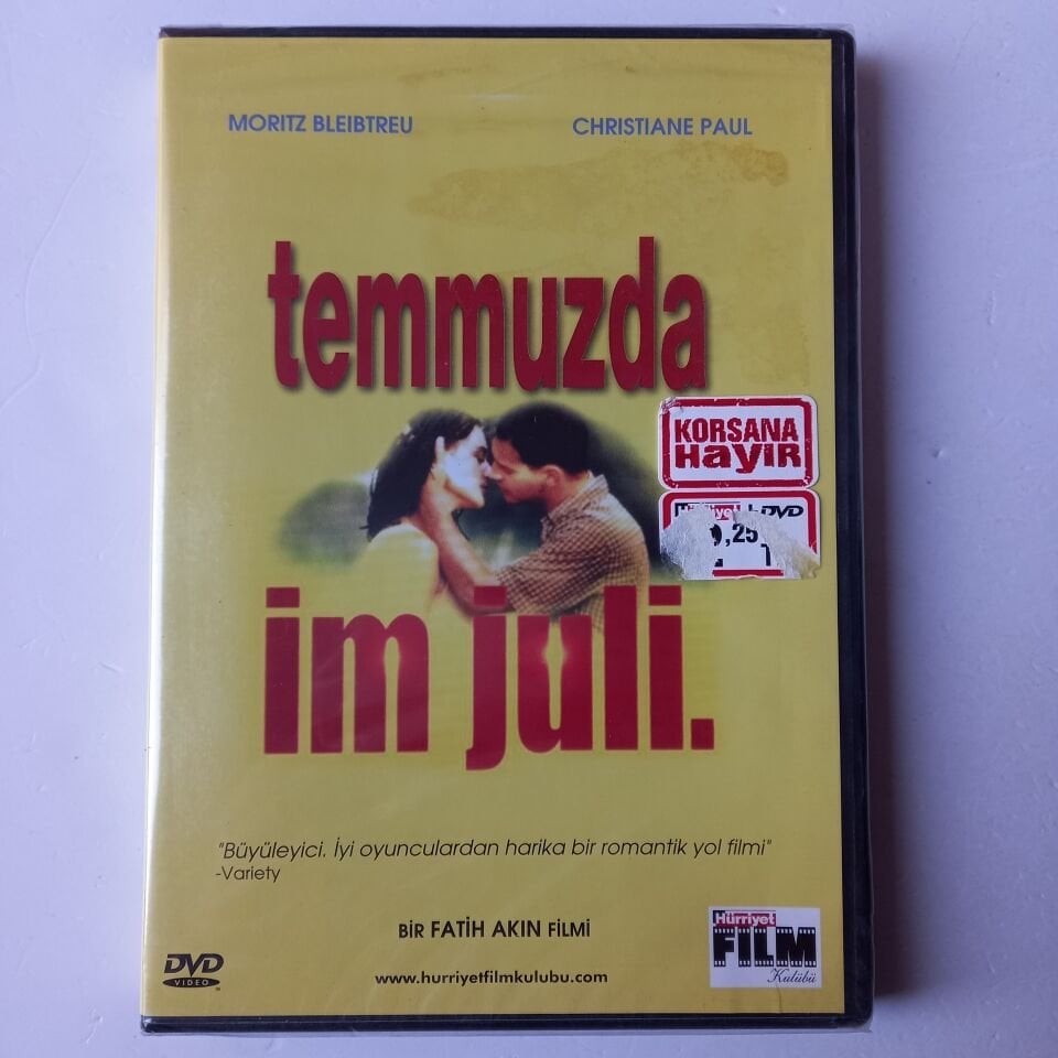 TEMMUZDA - IM JULI - MORITZ BLEIBTREU - CHRISTIANE PAUL - İDİL ÜNER - MEHMET KURTULUŞ - FATİH AKIN - DVD SIFIR
