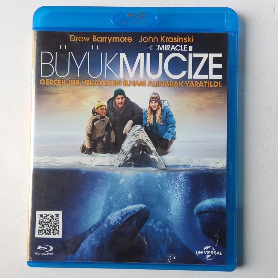 BÜYÜK MUCİZE / BIG MIRACLE - DREW BARRYMORE, JOHN KRASINSKI - BLU-RAY 2.EL
