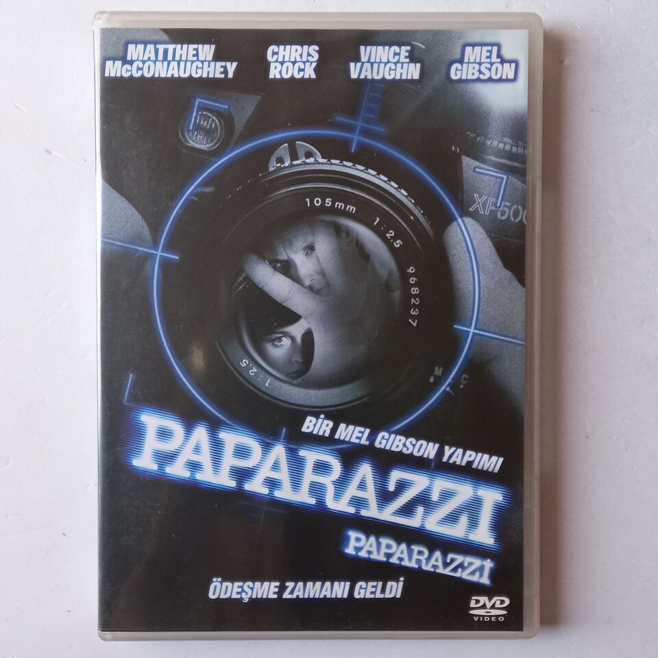 PAPARAZZI - MEL GIBSON, MATTHEW MCCONAUGHEY, CHRIS ROCK, VINCE VAUGHN - DVD 2.EL