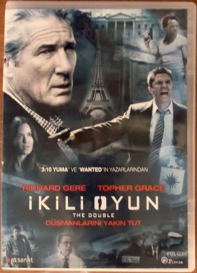 İKİLİ OYUN - THE DOUBLE - RICHARD GERE - DVD 2.EL