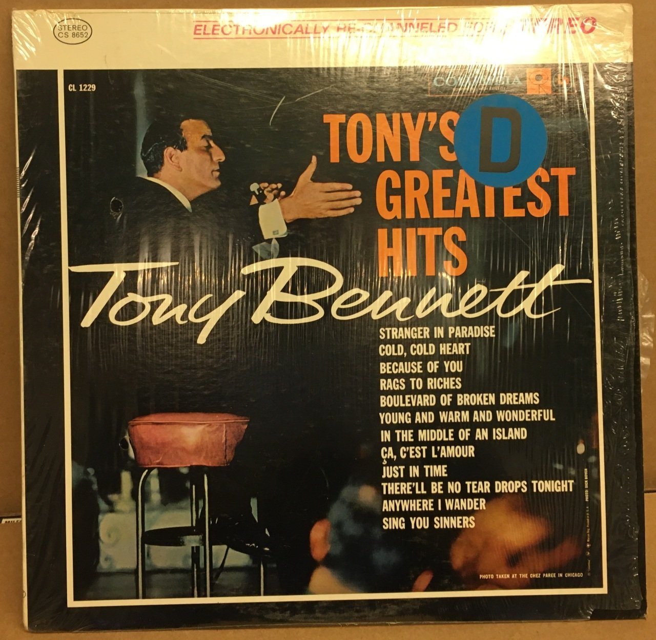 TONY BENNETT - TONY'S GREATEST HITS 2.EL PLAK