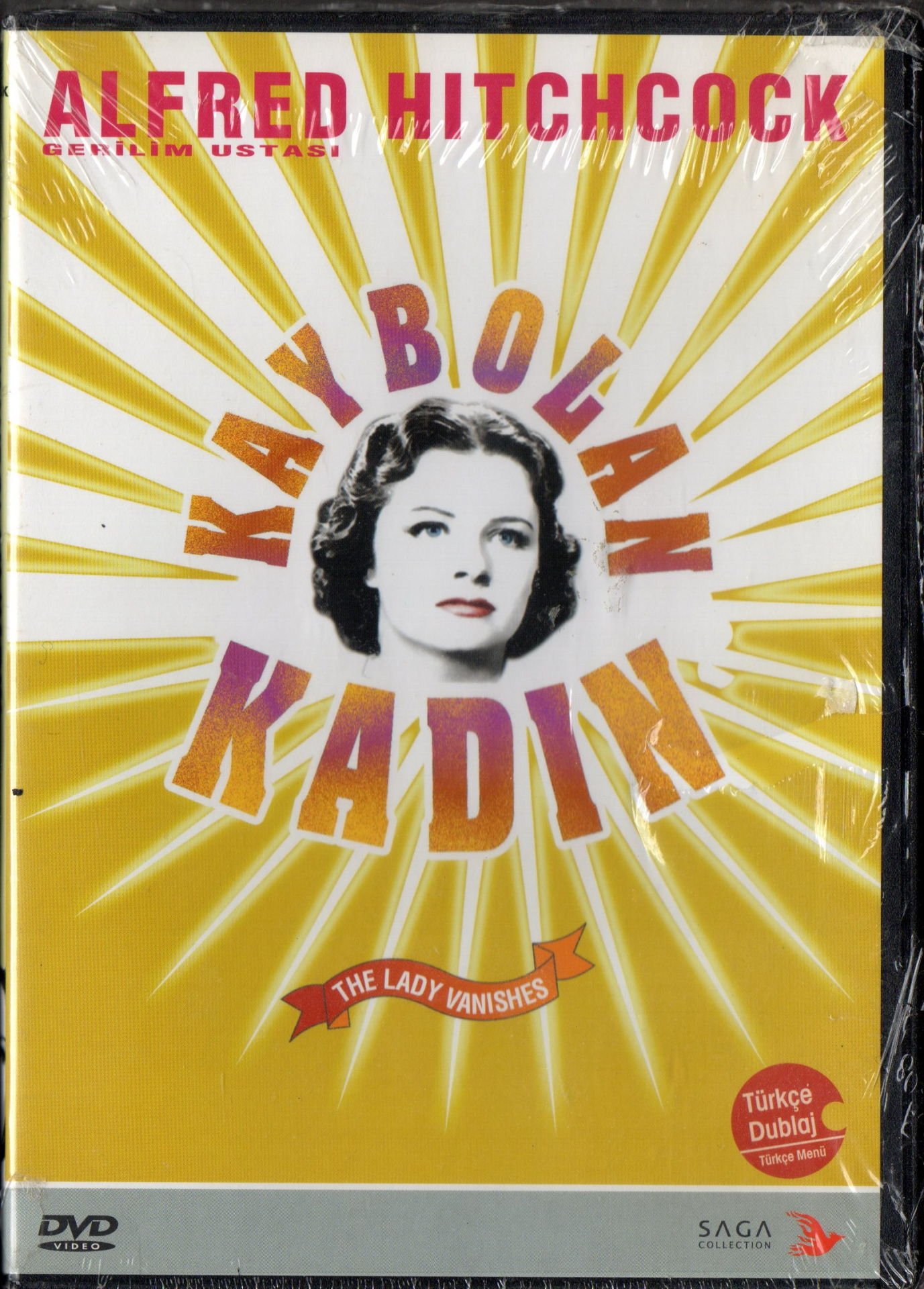 KAYBOLAN KADIN - THE LADY VANISHES - ALFRED HITCHCOCK - DVD AMBALAJINDA SIFIR