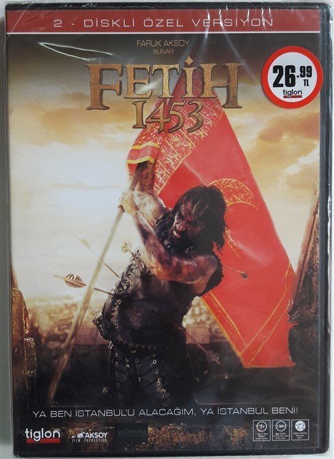 FETİH 1453 - FARUK AKSOY - 2DVD SIFIR