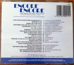 ENCORE ENCORE / HITS FROM THE WEST END STAGE / THE LONDON THEATRE ORCHESTRA & SINGERS (1986) OBJECT ENTERPRISES LTD. CD 2.EL